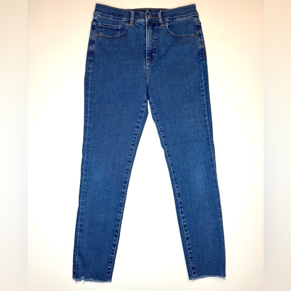 Express Women’s High Rise Cropped Skinny Jeans Size- 6